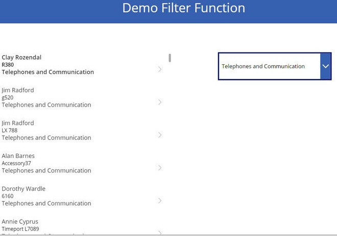 Demo Function
